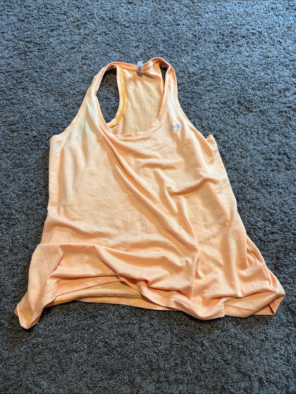 Under Armour Peach Racerback Performance Tank